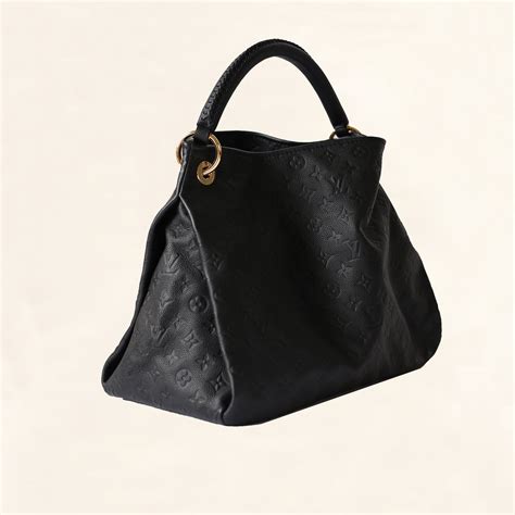 louis vuitton artsy mm empreinte black|louis vuitton artsy mm monogram.